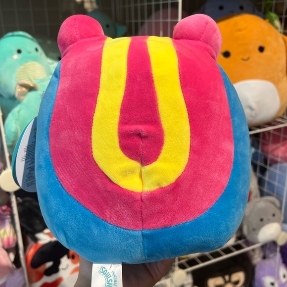 Squishmallows Blacklight Wamina the Frog 8” Stuffed Plush - Picture 2 of 3